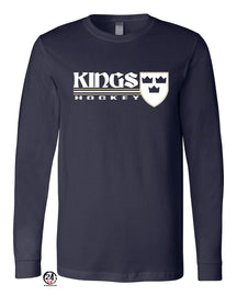 Kings Hockey Design 3 Long Sleeve Shirt