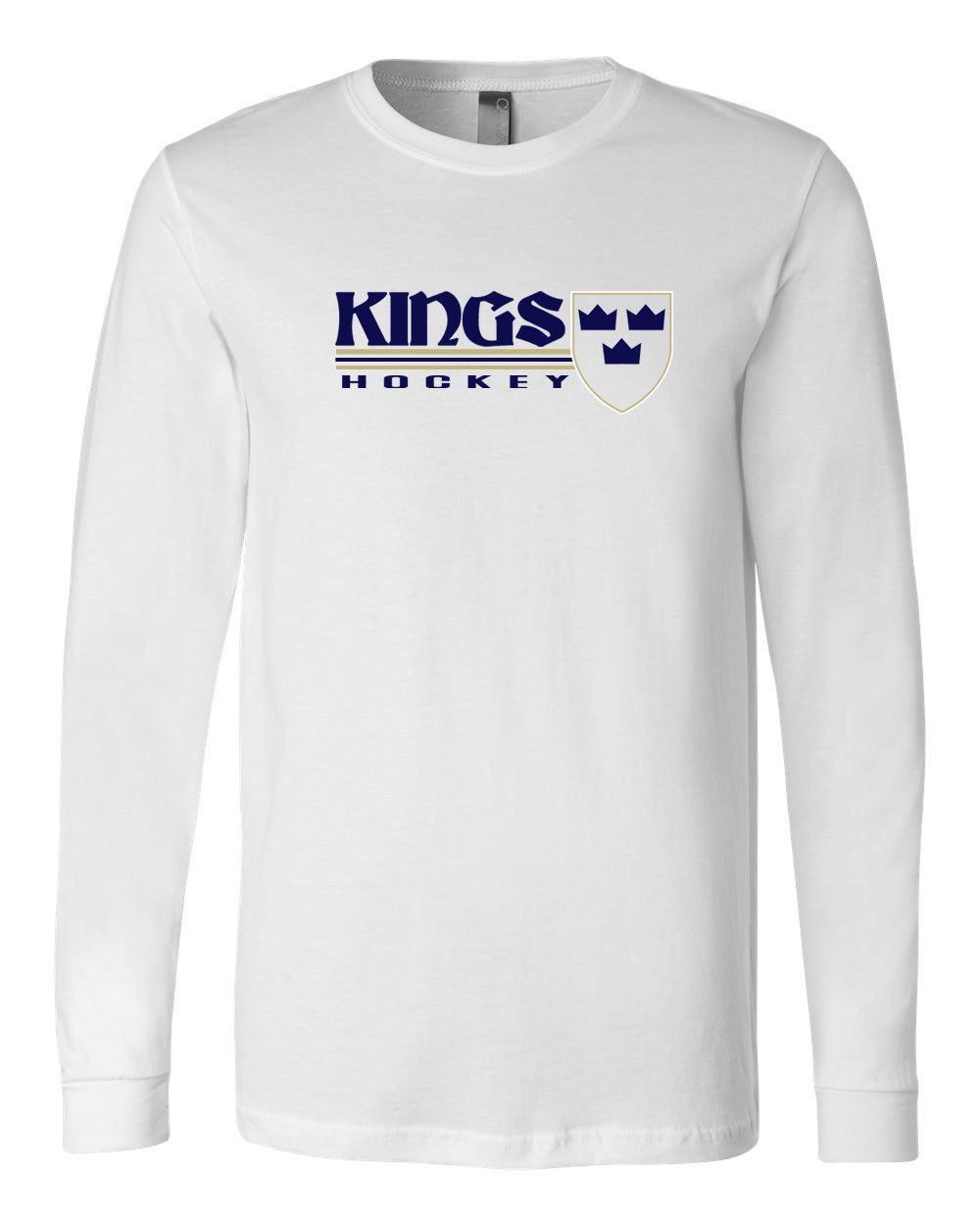 Kings Hockey Design 3 Long Sleeve Shirt