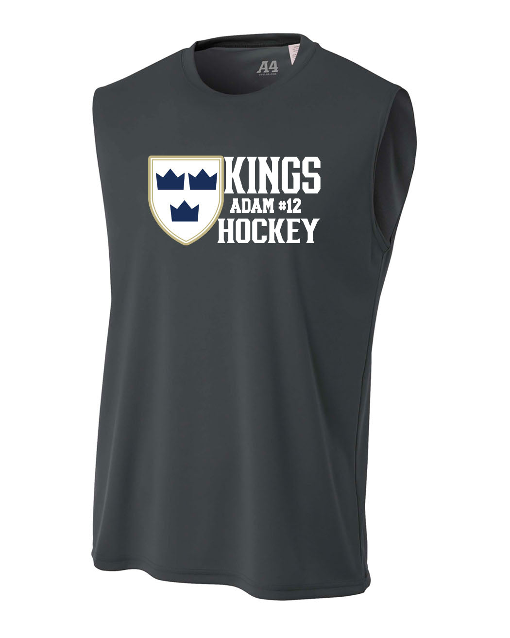 Kings Hockey Design 4 Men's Performance Tank Top