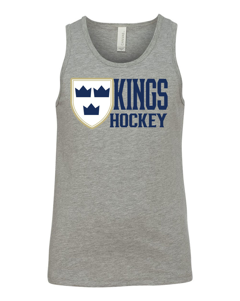 Kings Hockey Design 4 Muscle Tank Top