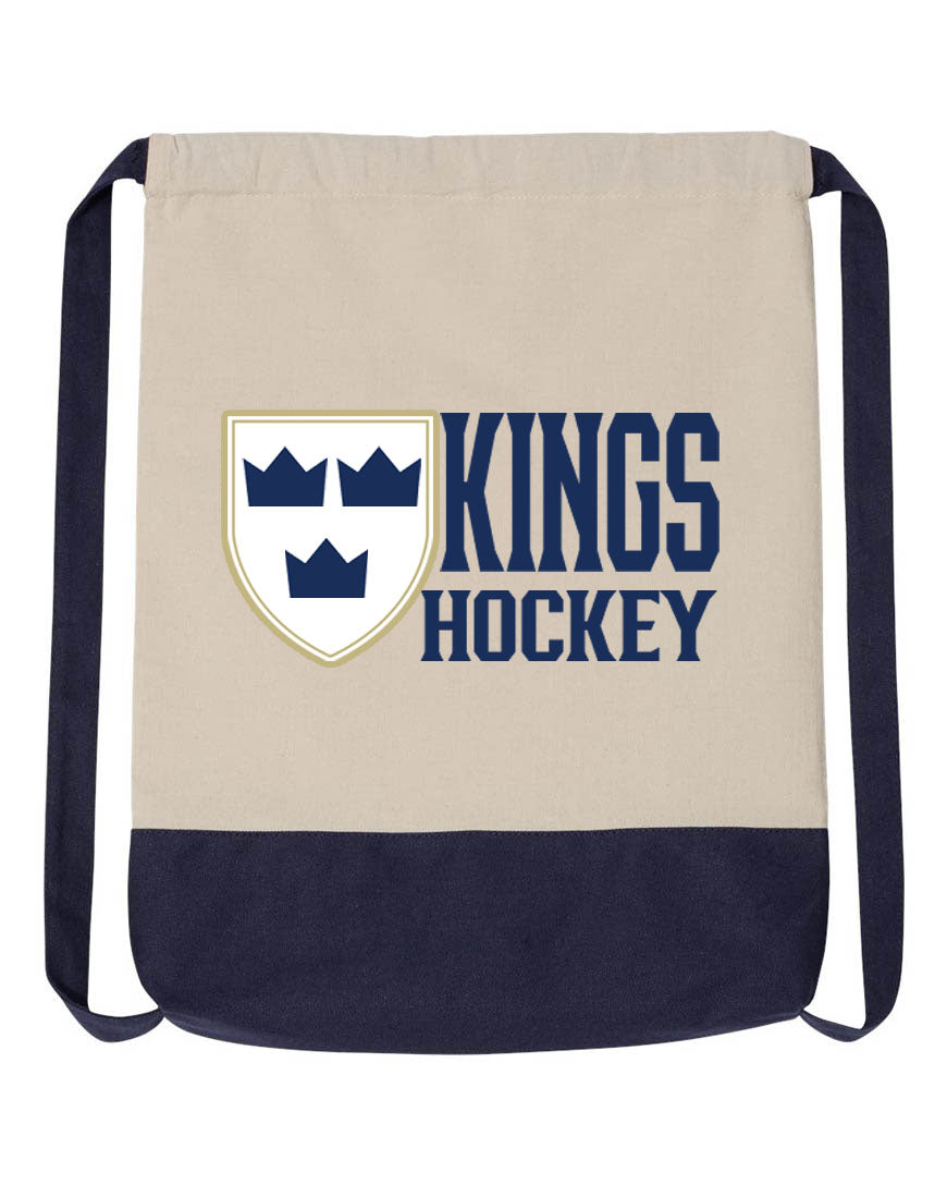 Kings Hockey Design 4 Drawstring Bag