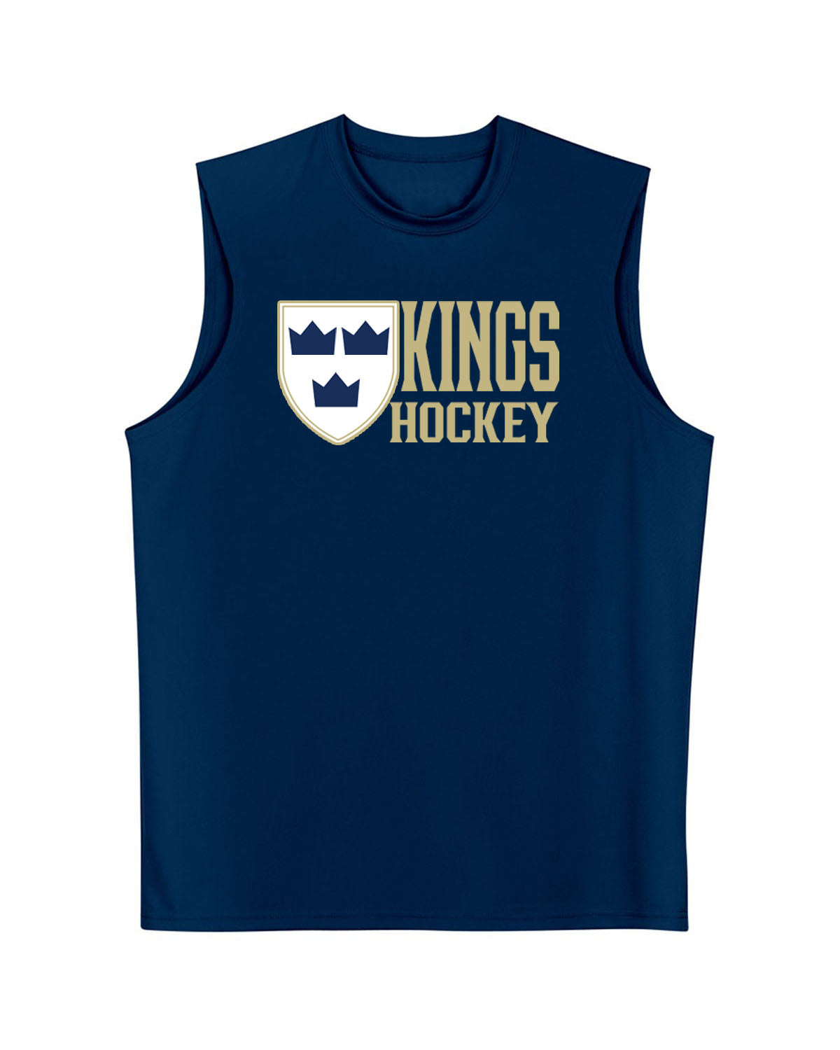 Kings Hockey Design 4 Men's Performance Tank Top