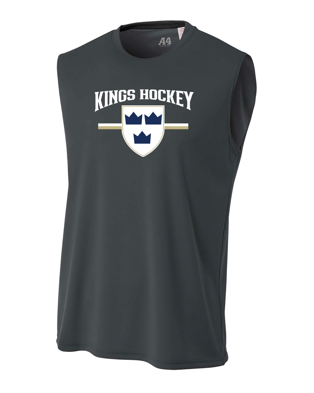 Kings Hockey Design 5 Men's Performance Tank Top