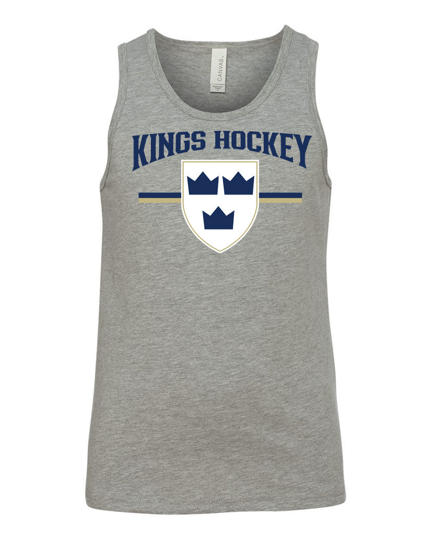 Kings Hockey Design 5 Muscle Tank Top