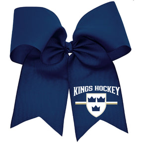 Kings Hockey Bow Design 5