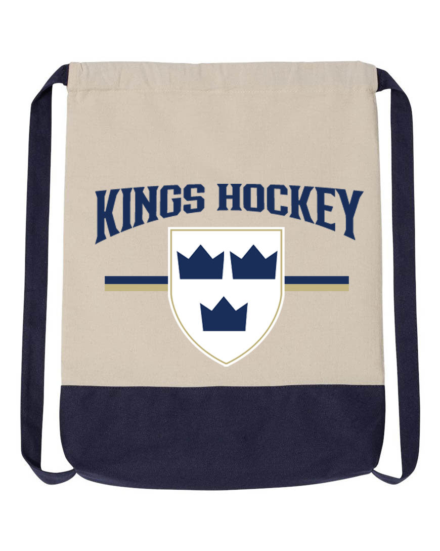 Kings Hockey Design 5 Drawstring Bag