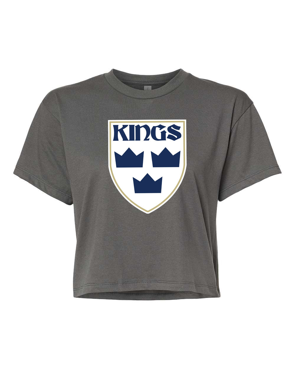 Kings Hockey Logo crop top