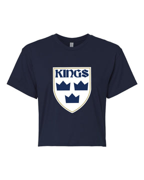 Kings Hockey Logo crop top