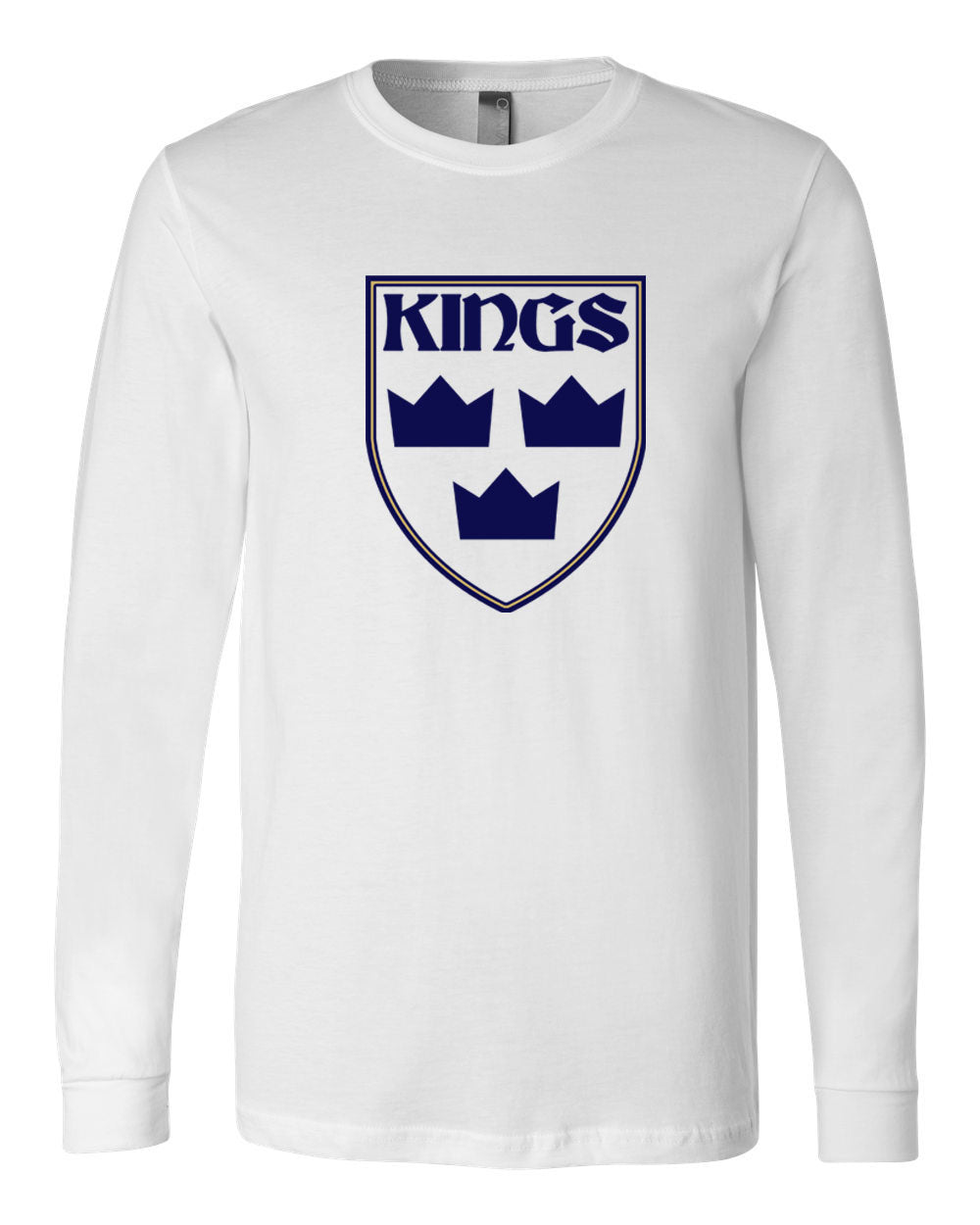 Kings Hockey Logo Long Sleeve Shirt