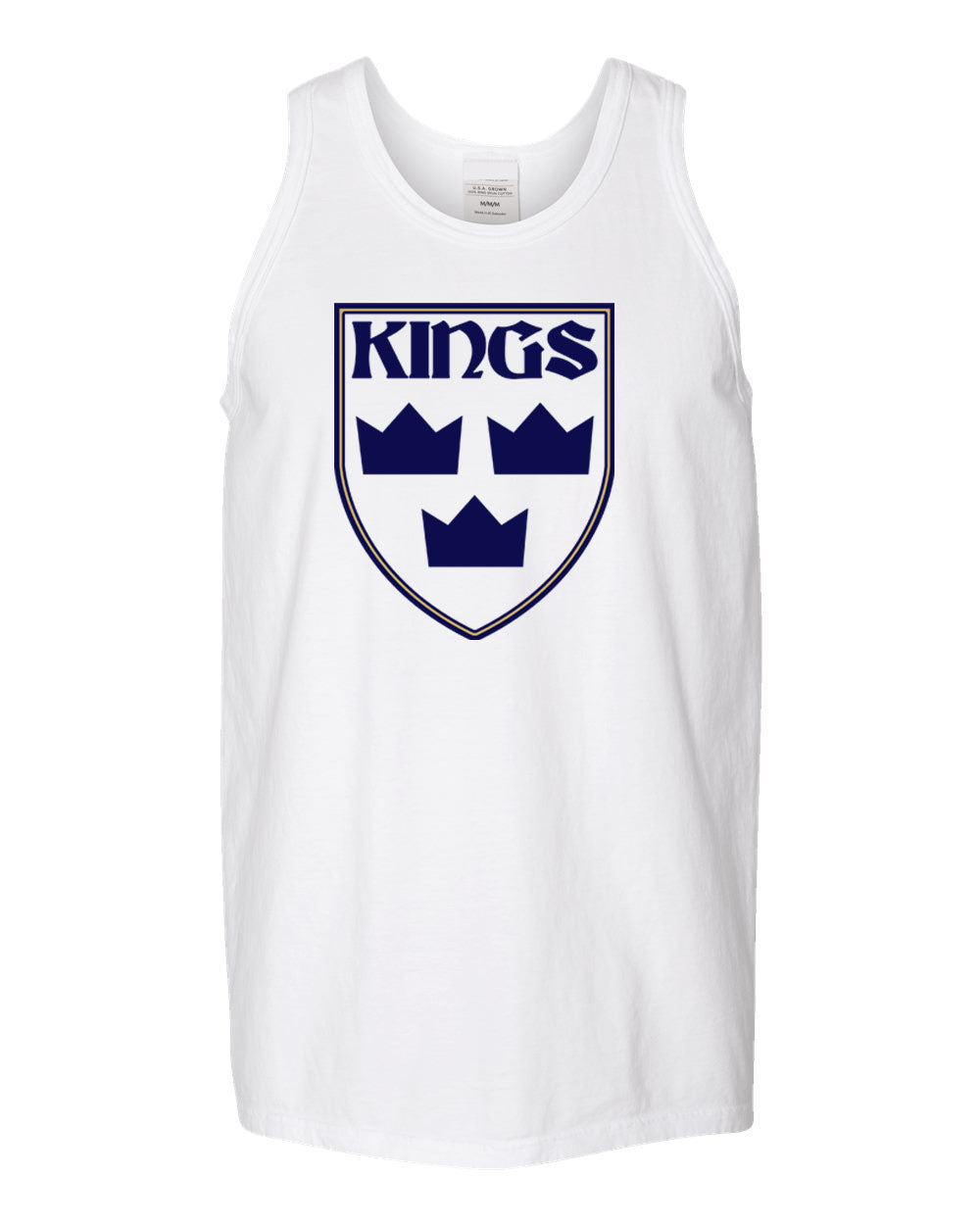 Kings Hockey Logo Muscle Tank Top