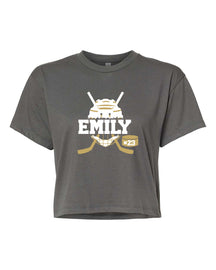 Kings Hockey Design 1 crop top