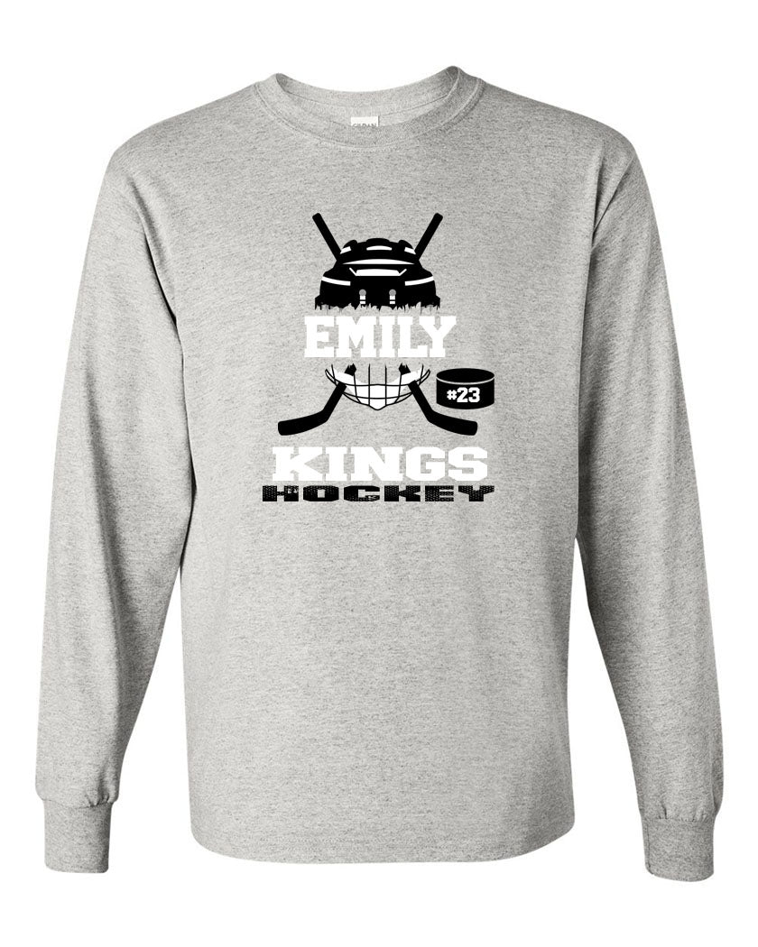 Kings Hockey Design 1 Long Sleeve Shirt