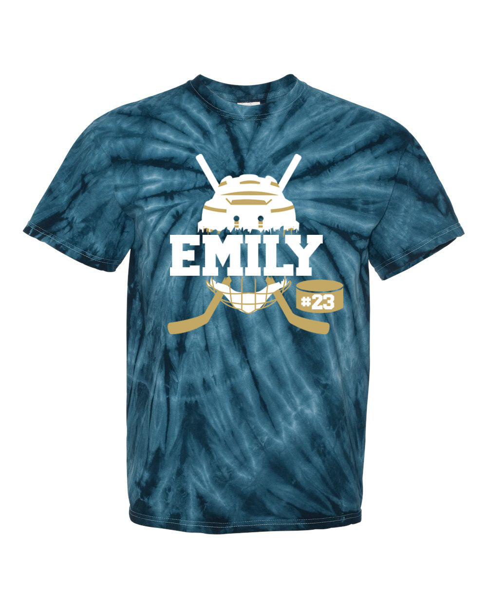 Kings Hockey Tie Dye t-shirt Design 1
