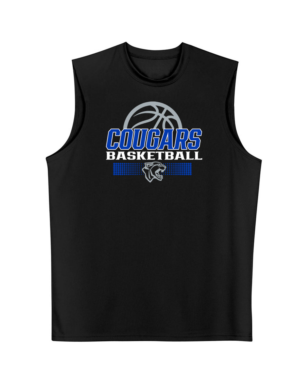 Kittatinny Basketball Men's Performance Tank Top Design 6