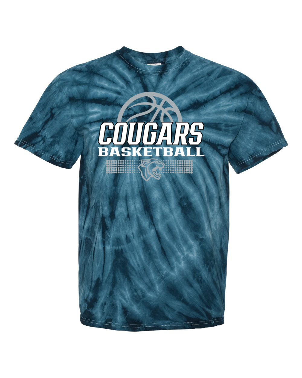 Kittatinny Basketball Tie Dye t-shirt Design 6