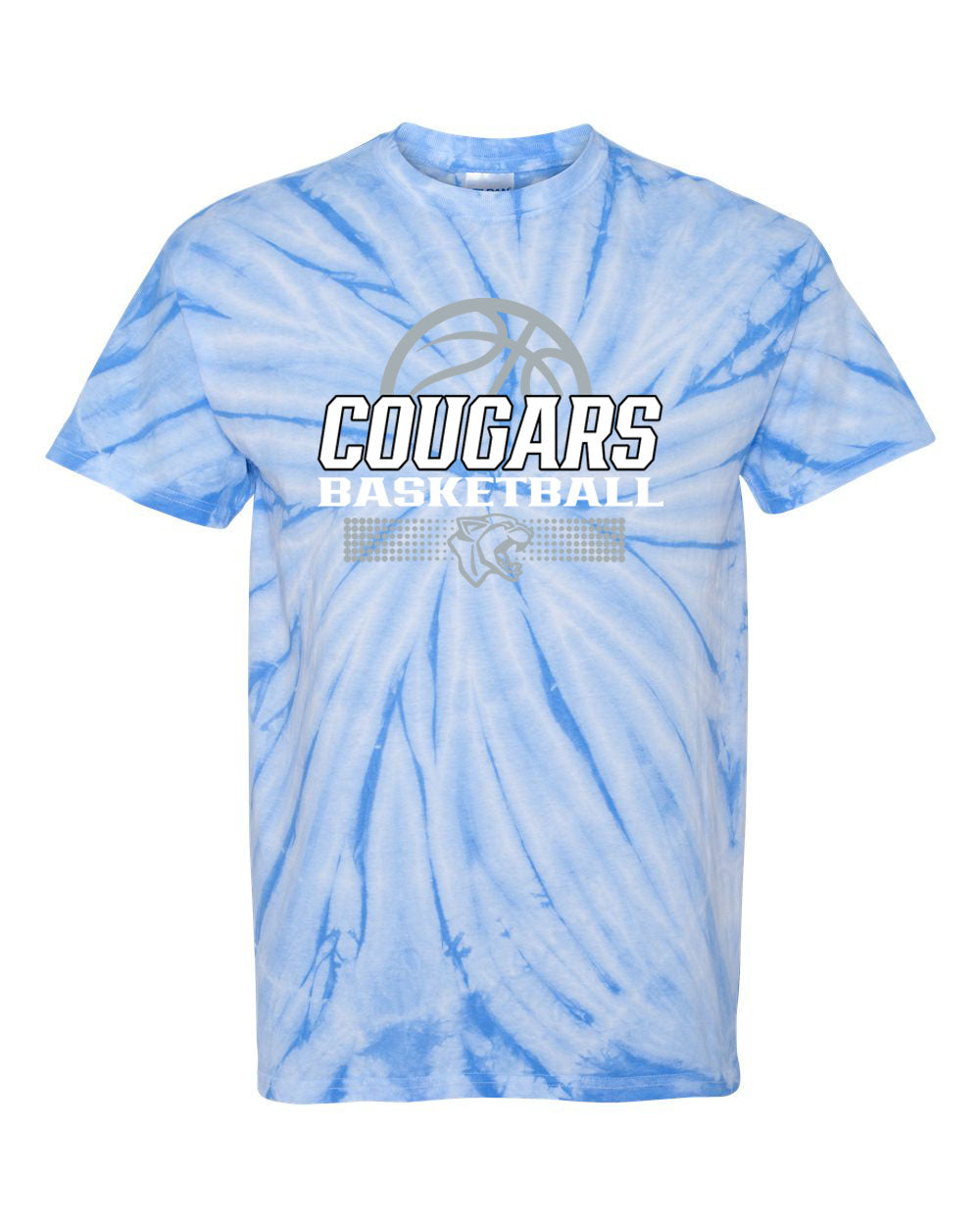 Kittatinny Basketball Tie Dye t-shirt Design 6