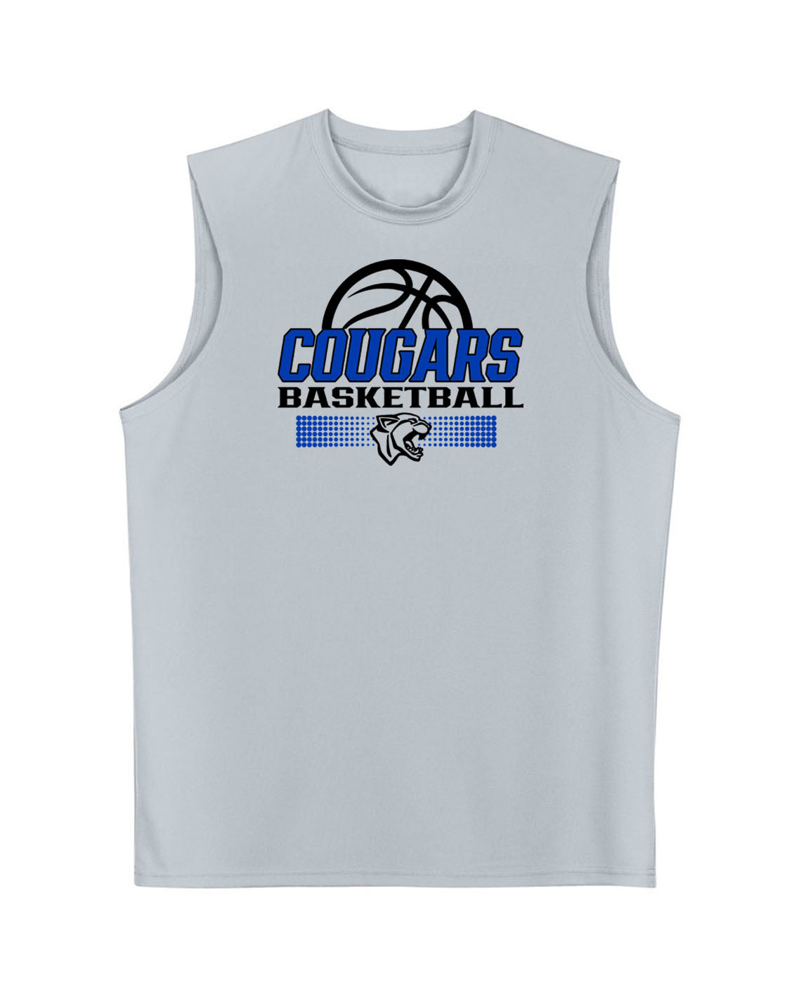 Kittatinny Basketball Men's Performance Tank Top Design 6