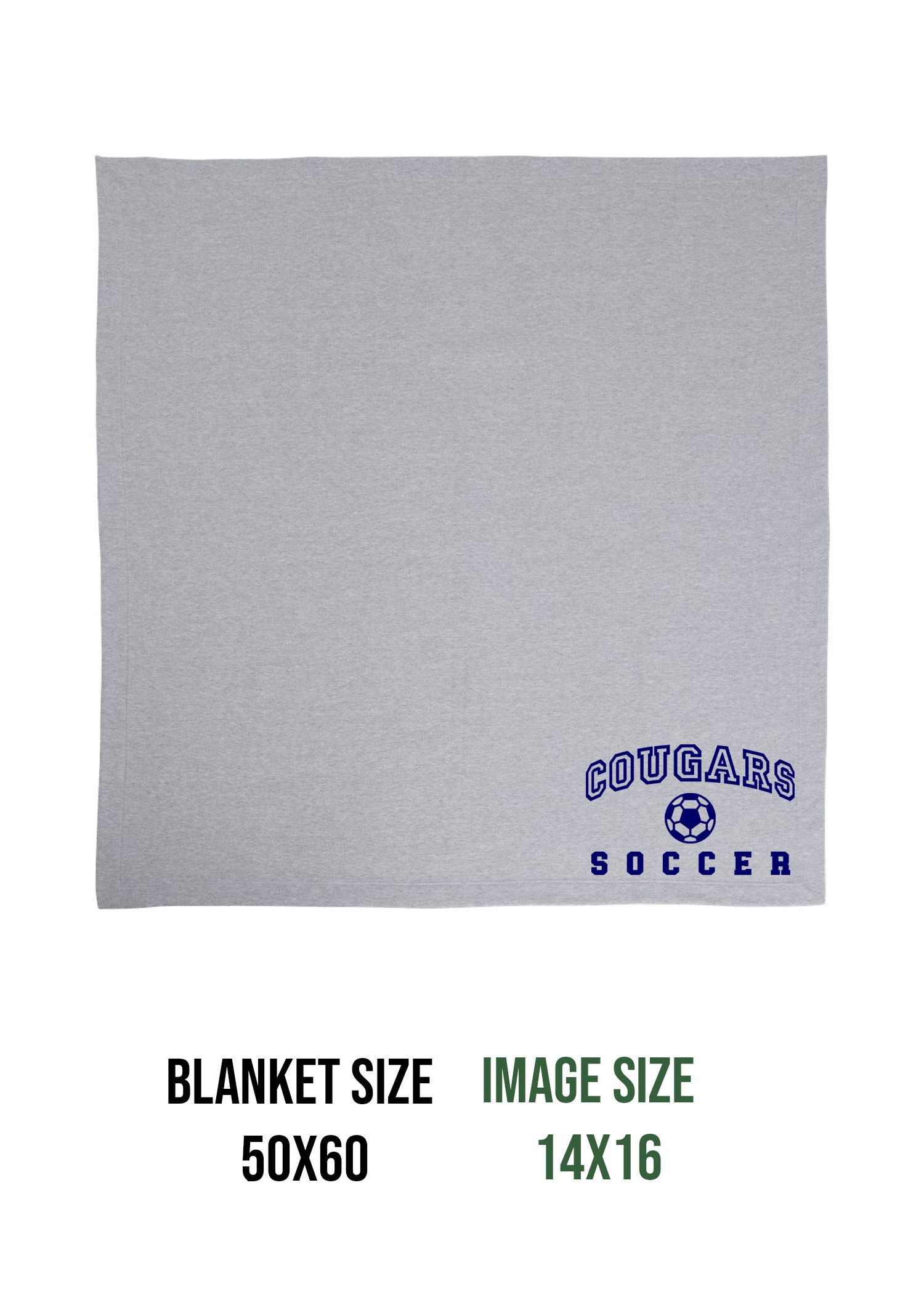 Kittatinny Soccer Design 1 Blanket