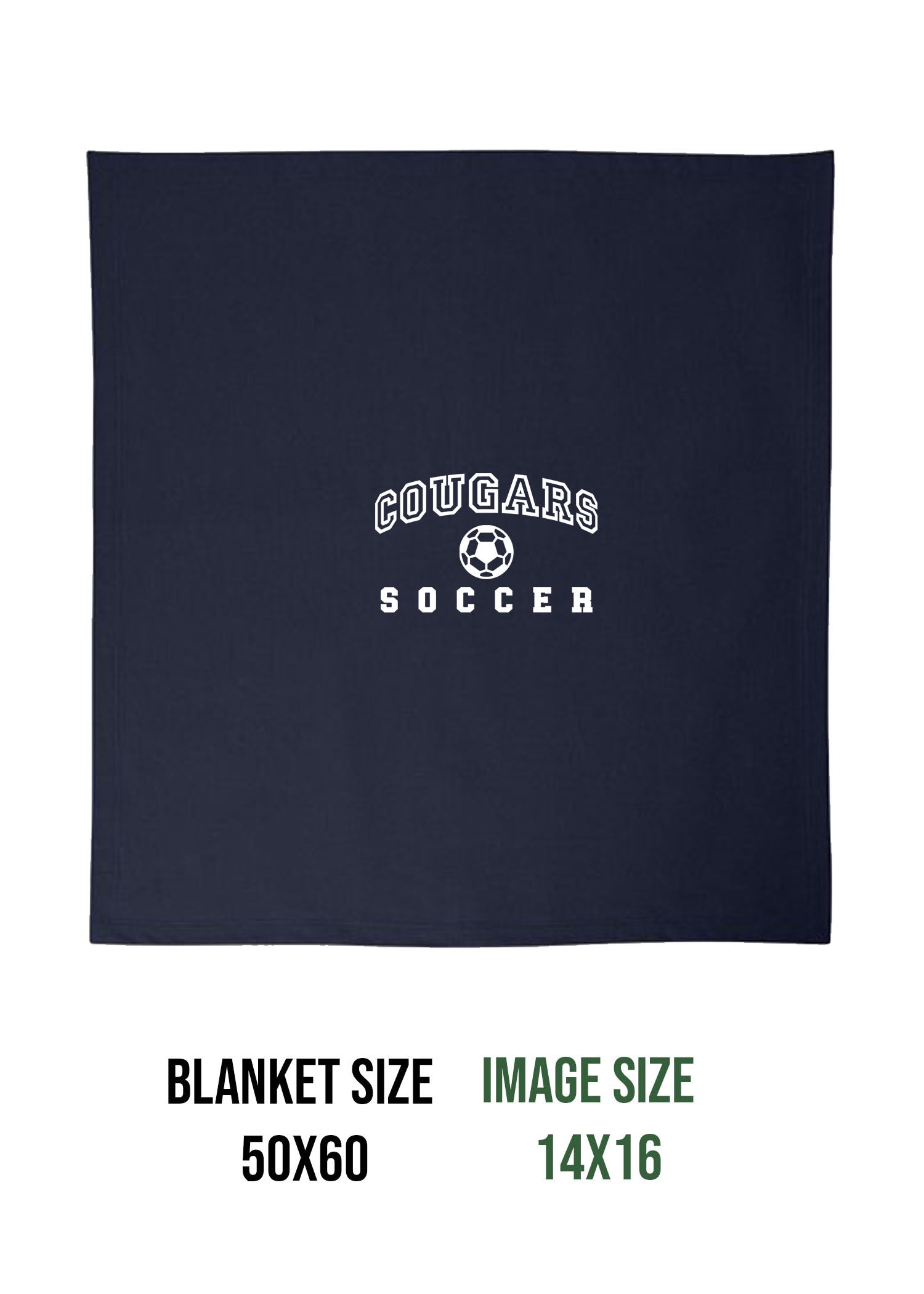 Kittatinny Soccer Design 1 Blanket