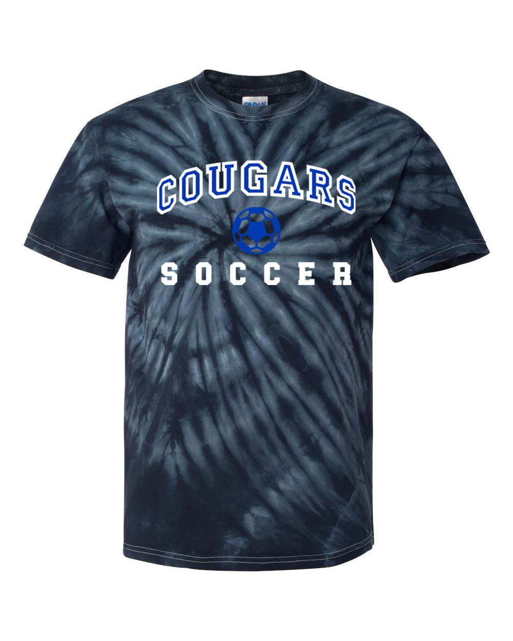 Kittatinny Soccer Tie Dye t-shirt Design 1
