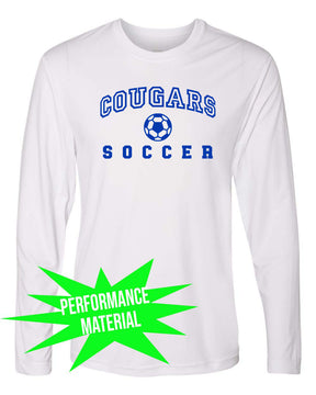 Kittatinny Soccer Performance Material Design 1 Long Sleeve Shirt