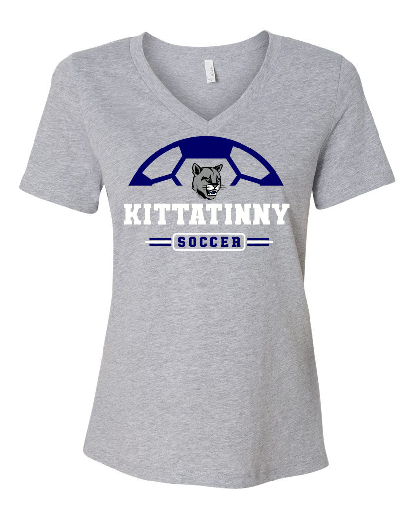 Kittatinny Soccer Design 2 V-Neck