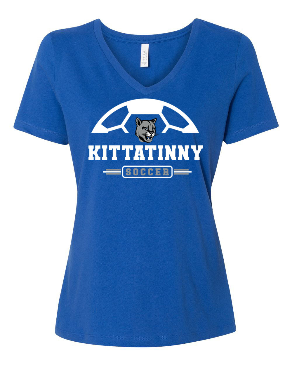 Kittatinny Soccer Design 2 V-Neck