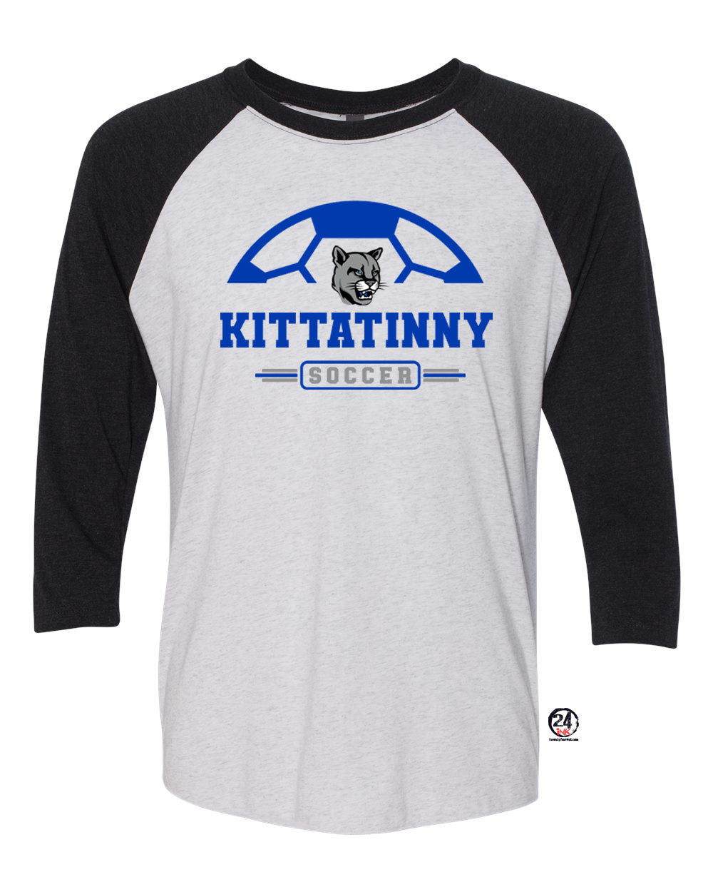 Kittatinny Soccer Design 2 Raglan Shirt