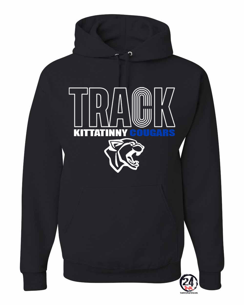 Kittatinny Track Design 1 Hooded Sweatshirt