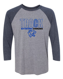 Kittatinny Track Design 1 raglan shirt