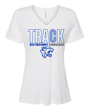 Kittatinny Track Design 1 V-neck T-Shirt