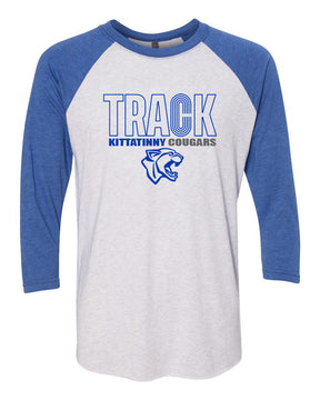 Kittatinny Track Design 1 raglan shirt