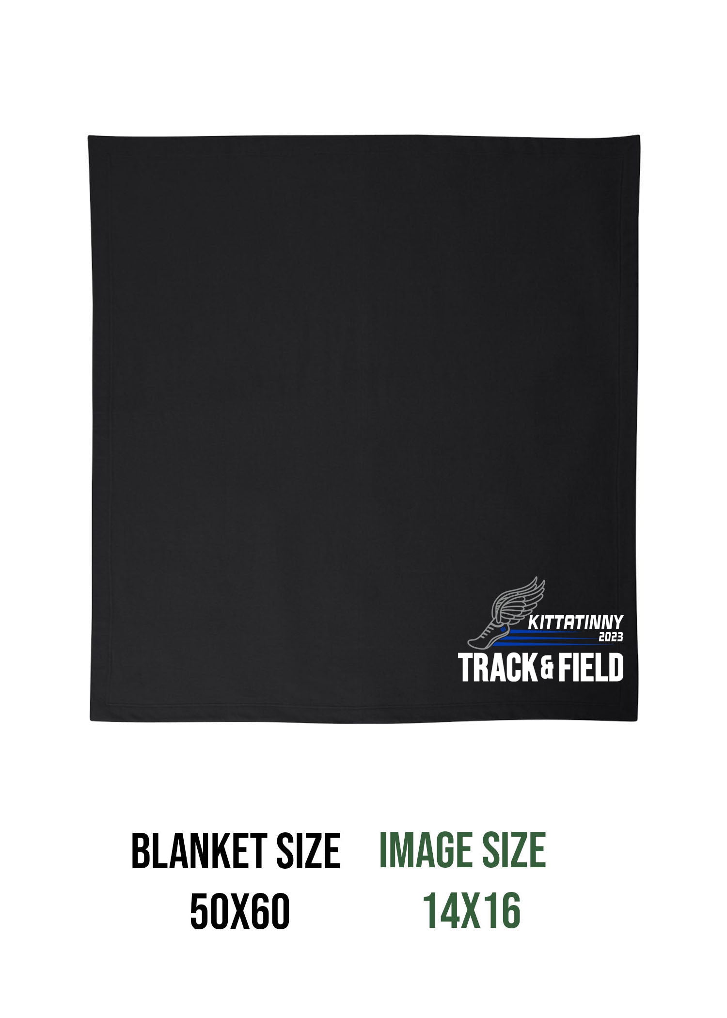 Kittatinny Track Design 2 Blanket