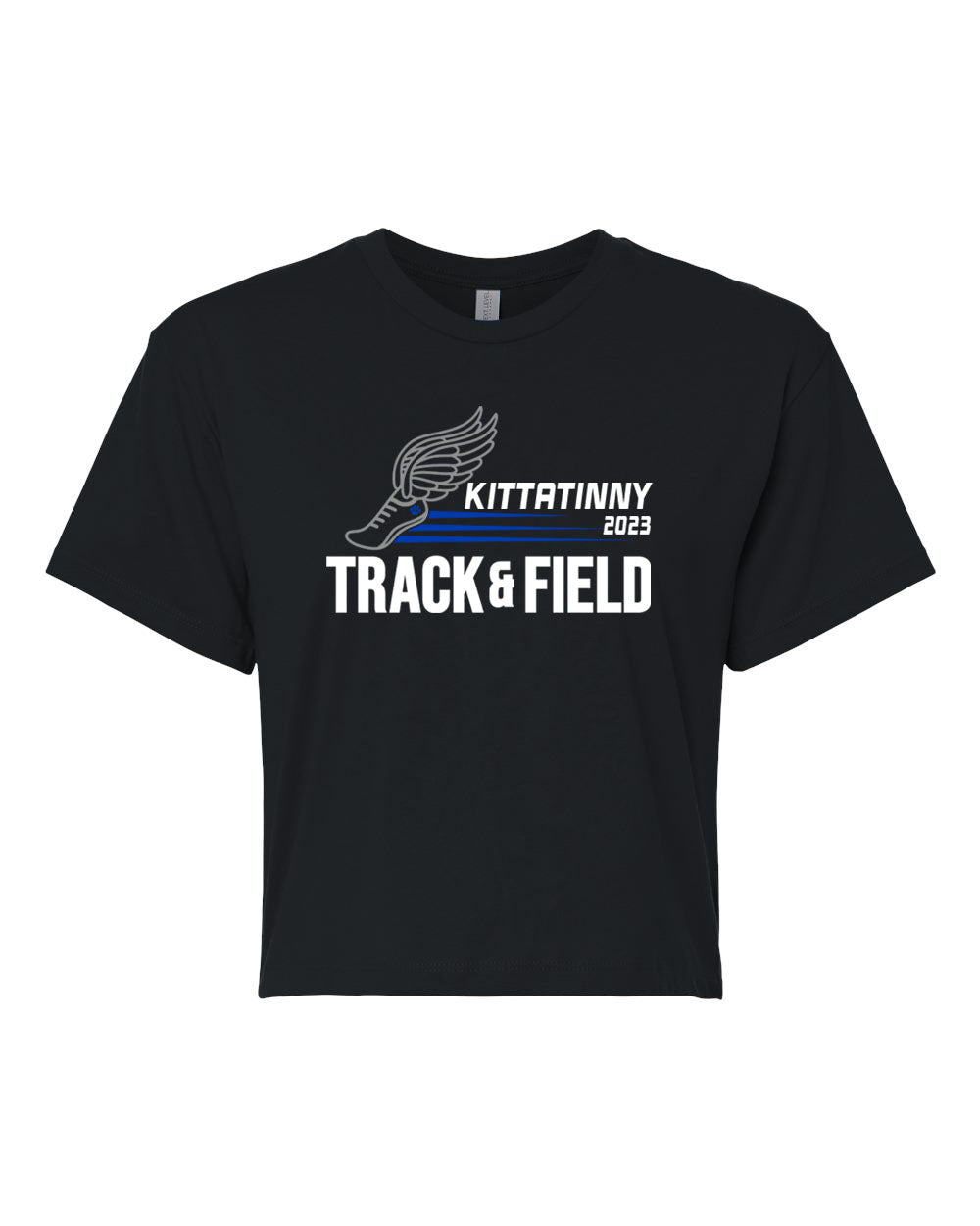 Kittatinny Track design 2 Crop Top