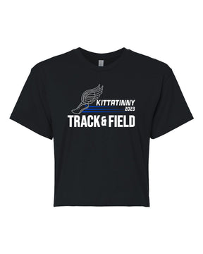 Kittatinny Track design 2 Crop Top