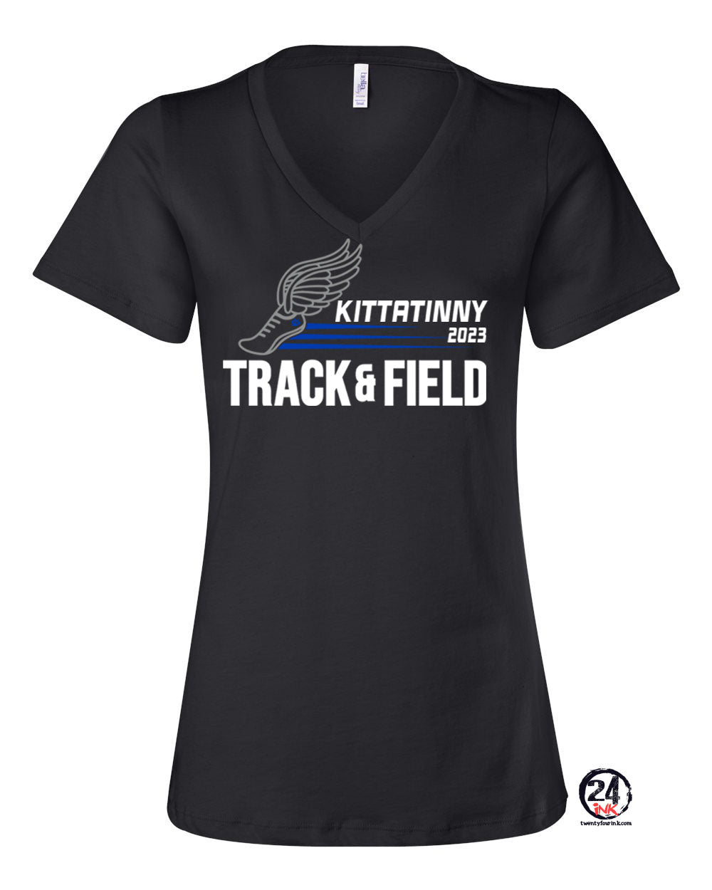 Kittatinny Track Design 2 V-neck T-Shirt