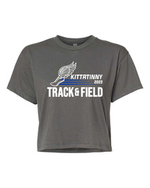 Kittatinny Track design 2 Crop Top