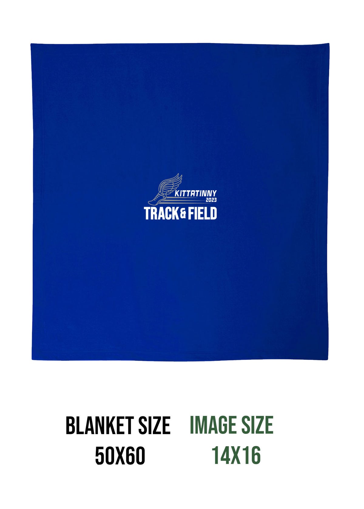 Kittatinny Track Design 2 Blanket
