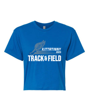 Kittatinny Track design 2 Crop Top