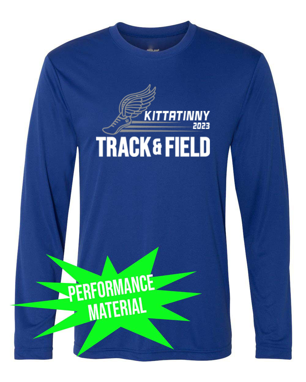 Kittatinny Track Performance Material Design 2 Long Sleeve Shirt
