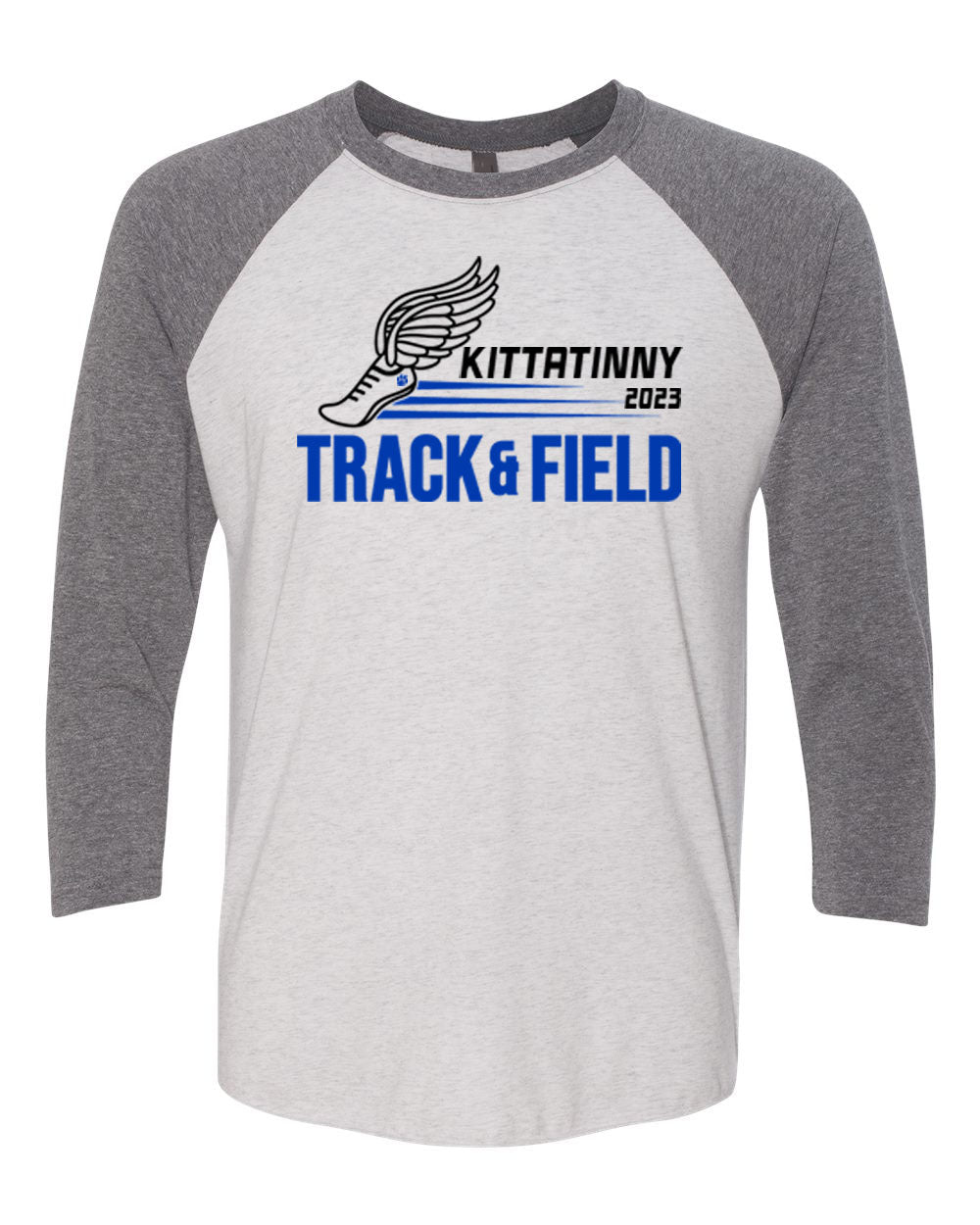 Kittatinny Track Design 2 raglan shirt