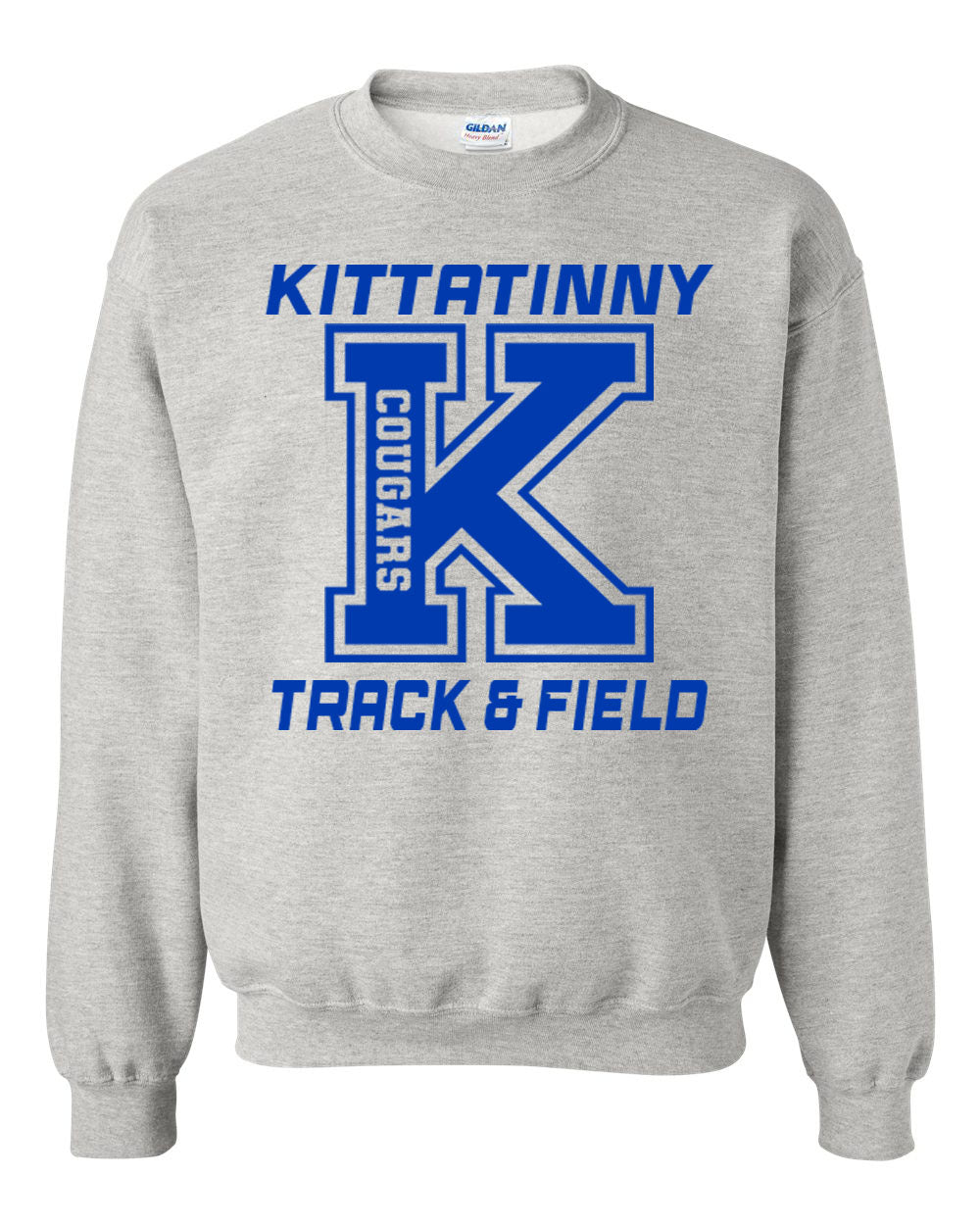 Kittatinny Track Design 3 non hooded sweatshirt