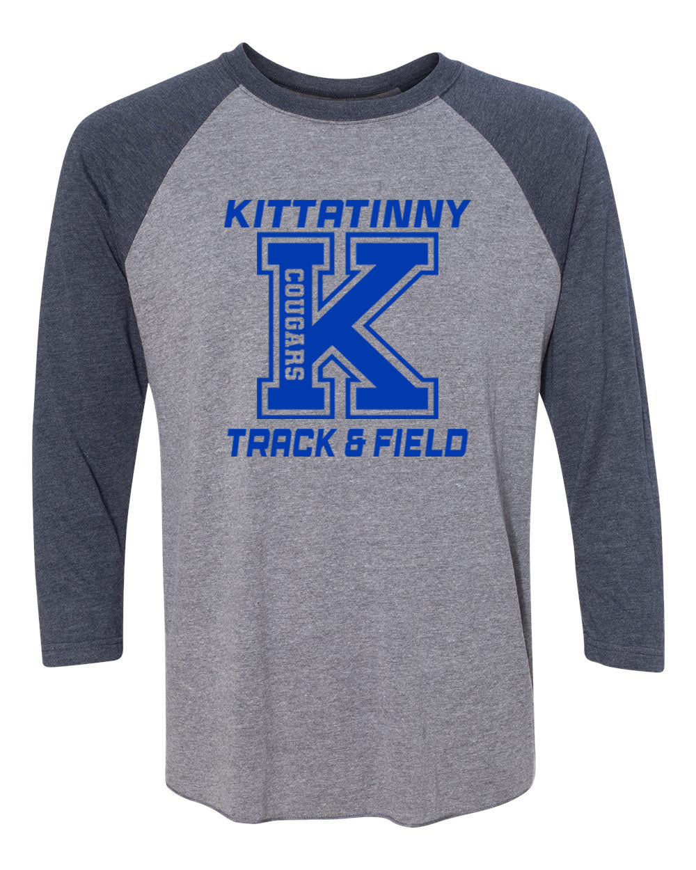 Kittatinny Track Design 3 raglan shirt