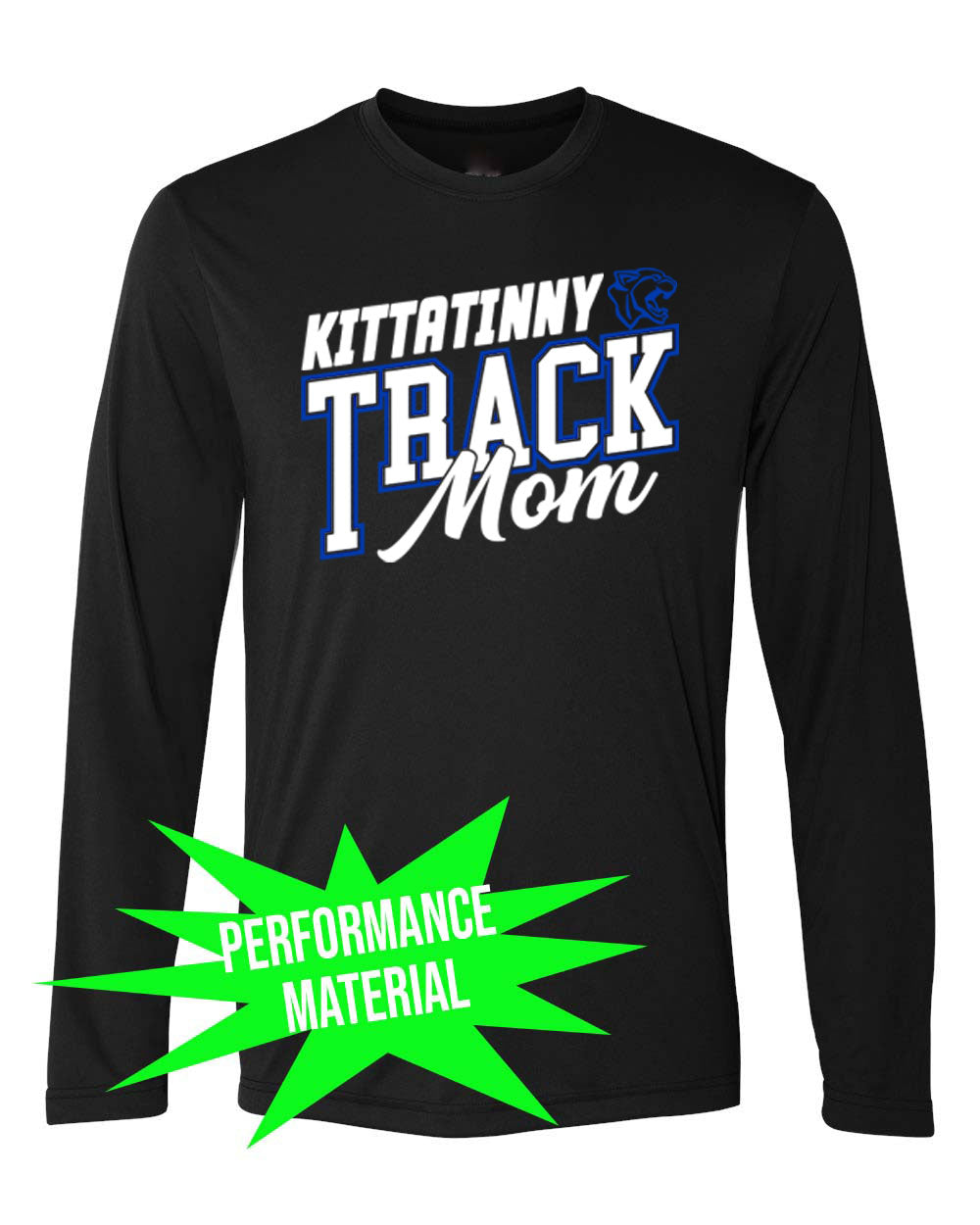 Kittatinny Track Performance Material Design 4 Long Sleeve Shirt