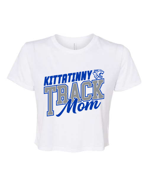Kittatinny Track design 4 Crop Top
