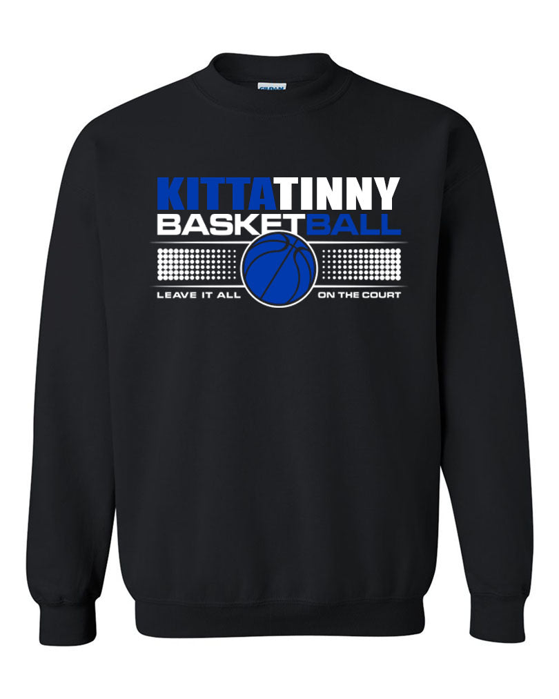 Kittatinny Basketball Design 1 non hooded sweatshirt