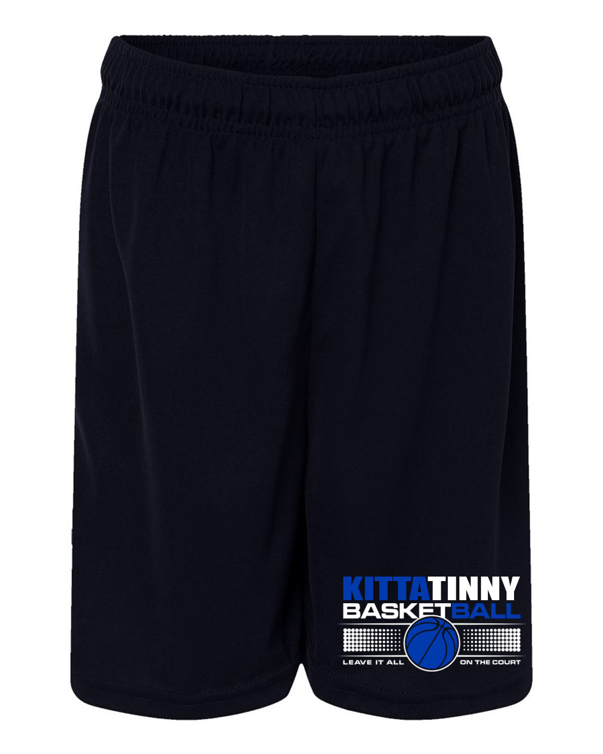 Kittatinny Basketball  Performance Shorts Design 1