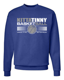 Kittatinny Basketball Design 1 non hooded sweatshirt