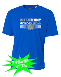 Kittatinny Basketball Performance Material T-Shirt Design 1