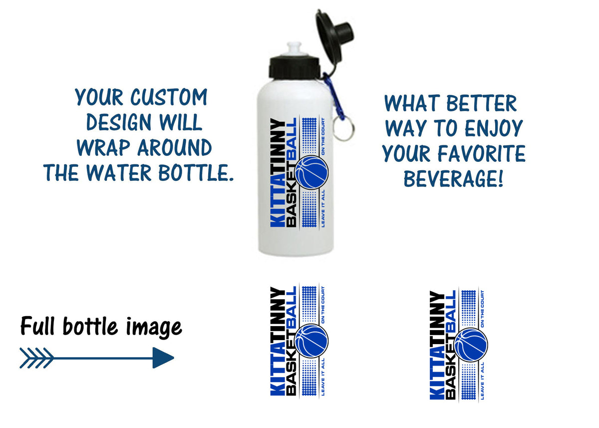Kittatinny Basketball Design 1 Water Bottle